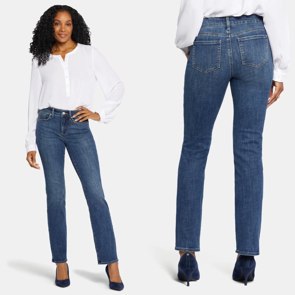 NYDJ‎ Marilyn Straight Leg Jeans Women's 2